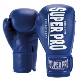 Manusi Box Super Pro Combat Gear Champ Albastru