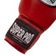 Manusi Box Super Pro Combat Gear Thai Pro Piele Rosu