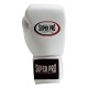 Manusi Box Super Pro Combat Gear Thai Pro Piele Alb