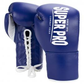 Manusi Box Super Pro Combat Gear Winner Competitie Siret Albastru