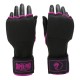 Manusi Box tip Bandaj Super Pro Combat Gear Negru-Roz