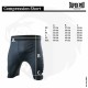 Sort Compresie Negru/Alb Super Pro Combat Gear