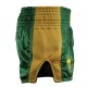 Sort Thai-Kickboxing Brave Verde/Auriu Super Pro Combat Gear