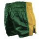 Sort Thai-Kickboxing Brave Verde/Auriu Super Pro Combat Gear