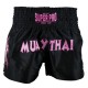 Sort Muay Thai Fighter Negru/Roz Super Pro Combat Gear