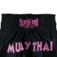 Sort Muay Thai Fighter Negru/Roz Super Pro Combat Gear