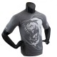 Tricou Logo Leu Gri/Alb Super Pro Combat Gear