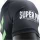 Tricou Compresie Rashguard No Mercy Alb/Verde/Negru Super Pro Combat Gear