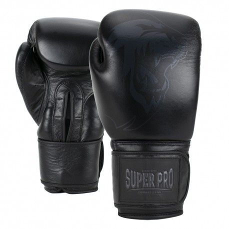 Manusi Box Super Pro Legend Piele Negru