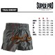 Short kickboxing Super Pro Challenger Albastru/Rosu/Alb