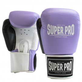 Manusi Box Super Pro Combat Gear Enforcer Piele Liliac