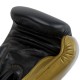 Manusi Box Super Pro Combat Gear Enforcer Piele Negru-Auriu