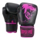 Manusi Box Super Pro Combat Gear Warrior Piele Negru-Roz